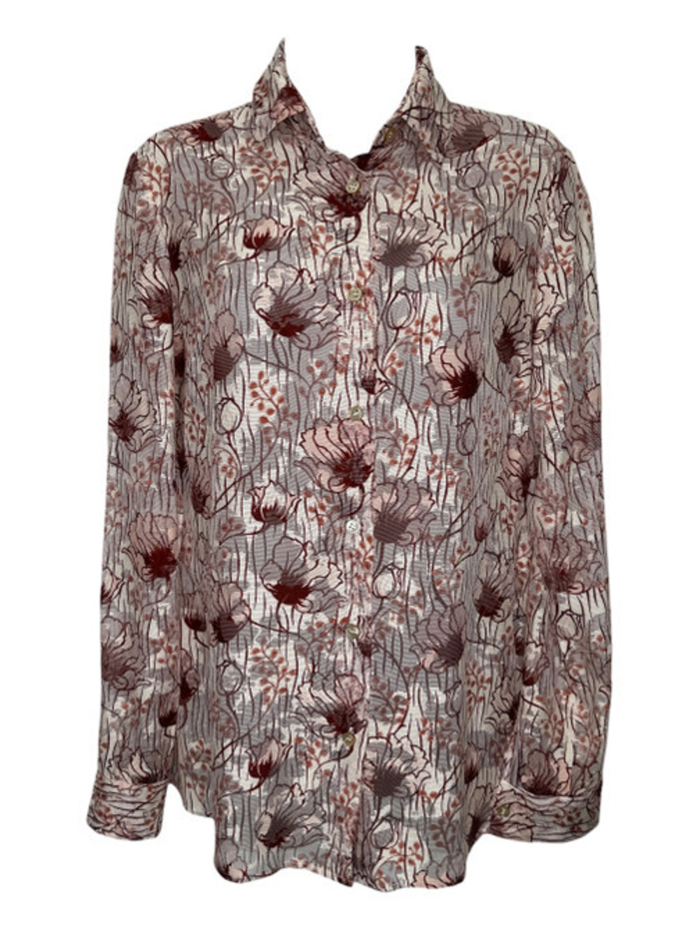 Bottega Floral Print Blouse